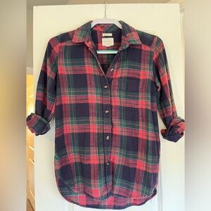 American eagle Christmas flannel